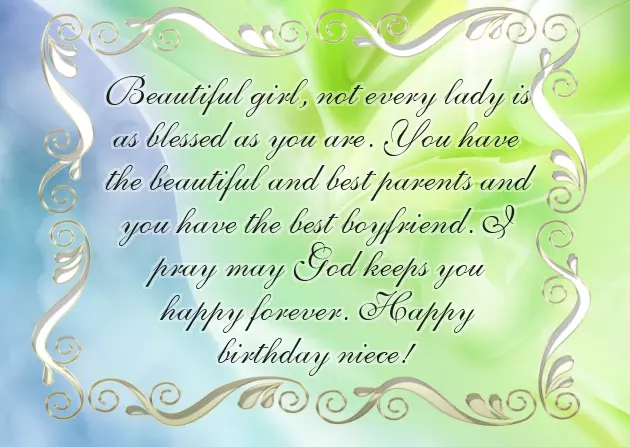 Happy Birthday For Niece Wishes