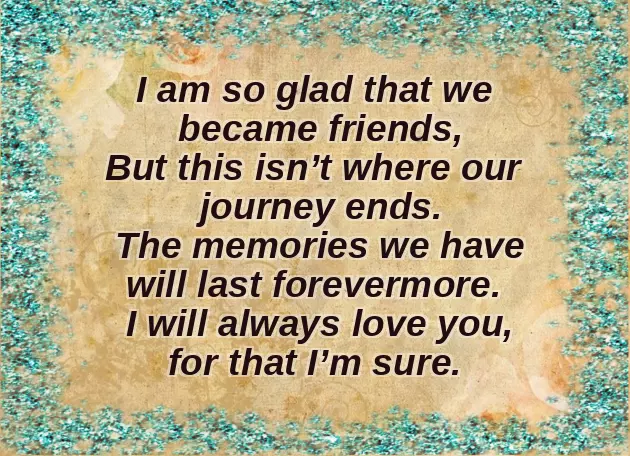 Poem For Farewell Poem For Farewell