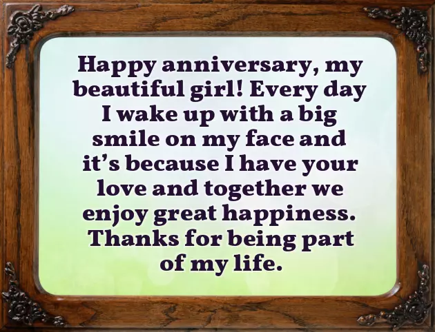 Happy One Year Anniversary My Love Happy One Year Anniversary My Love
