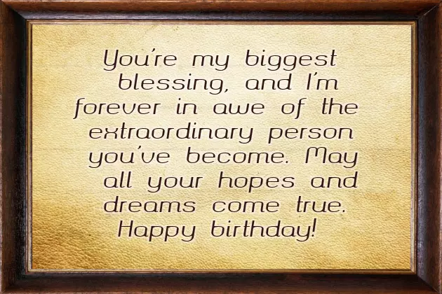 Father To Son Birthday Wish