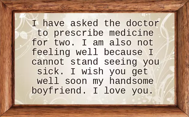 Good Morning Message For Sick Boyfriend Good Morning Message For Sick Boyfriend