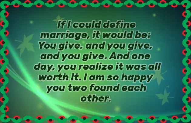 Congratulation Message For Newly Wed