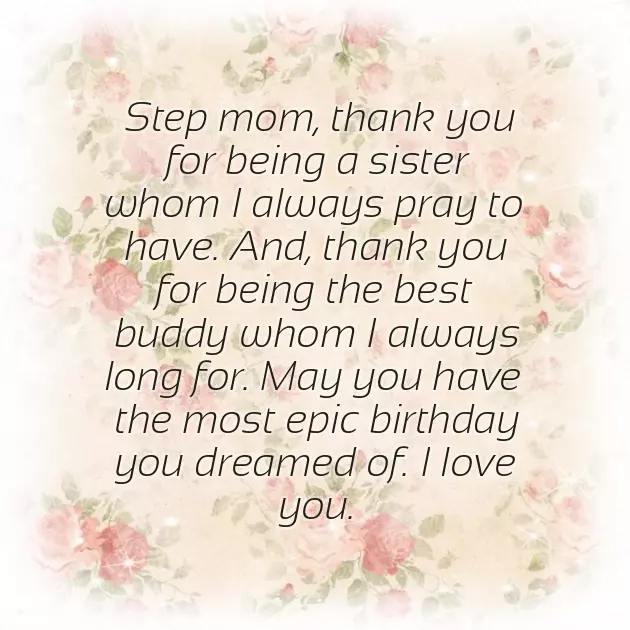 Step Mother Birthday Quotes Step Mother Birthday Quotes
