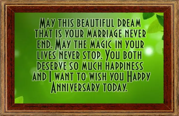 Wedding Anniversary Wishes For Best Friend