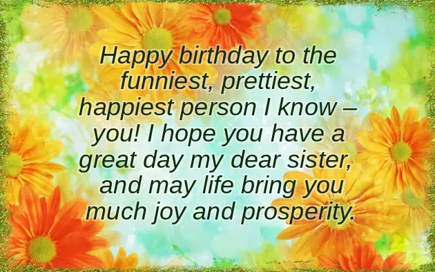 Sister Birthday Wishes Heart Touching Sister Birthday Wishes Heart Touching