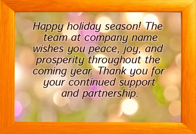 Happy Holidays To You And Yours