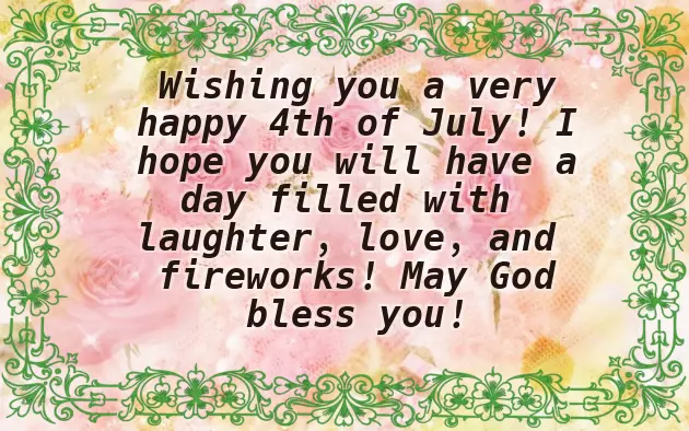 Fourth Of July Greetings Fourth Of July Greetings