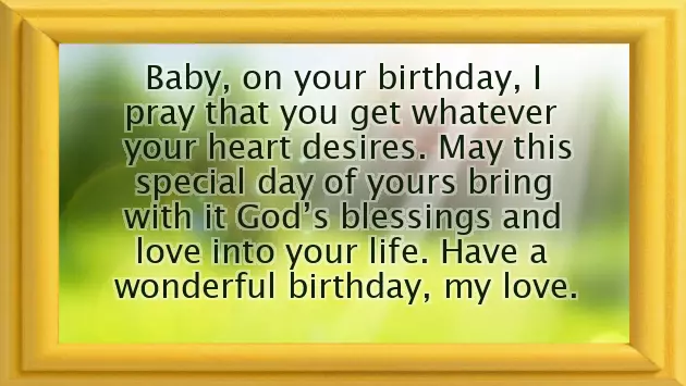 Birth Day Wishes For Lover