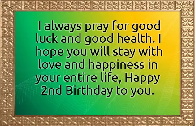 Birthday Wishes For Grandson Turning 2