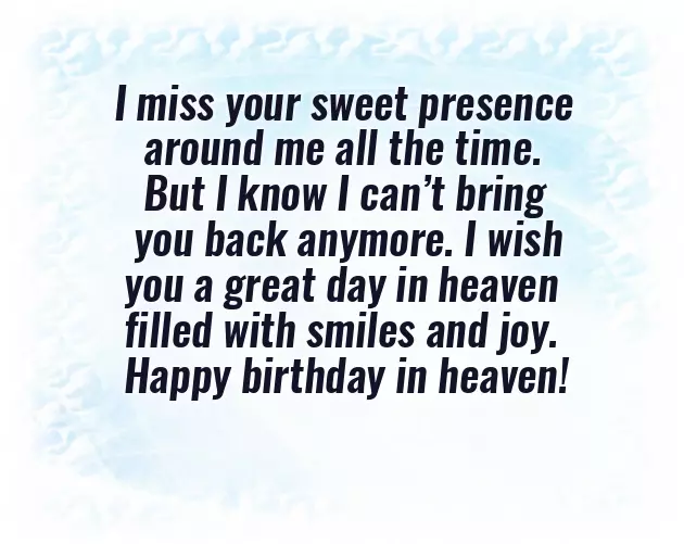 Happy Heavenly Birthday Angel