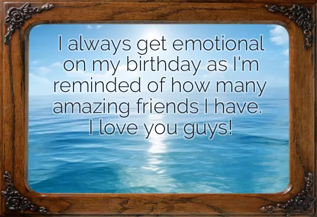 Thank You For Your Birthday Greetings And Wishes