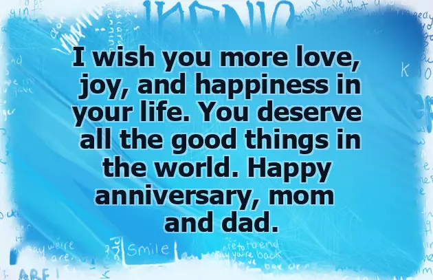 Funny Anniversary Wishes To Parents