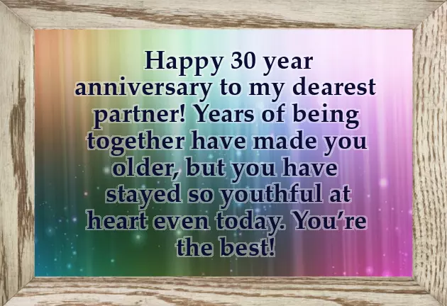 30 Years Of Marriage Quotes 30 Years Of Marriage Quotes