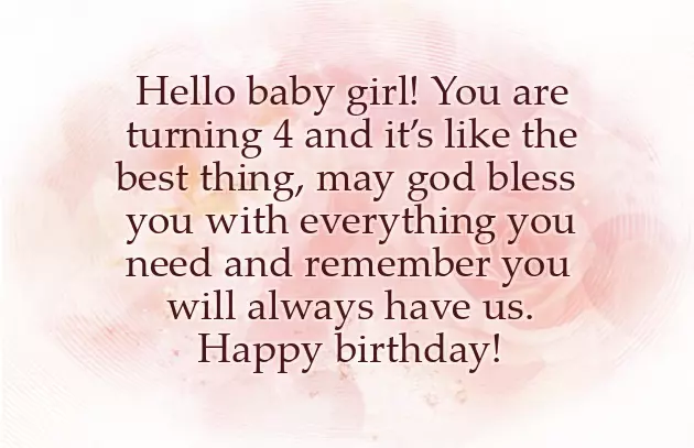 Birthday Wish For Child Girl Birthday Wish For Child Girl