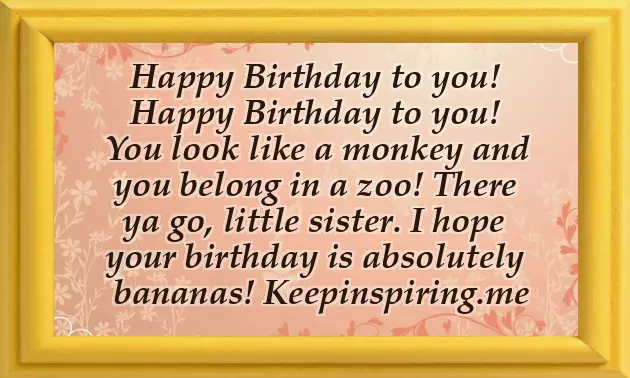 Happy Birthday Lovely Sister Wishes