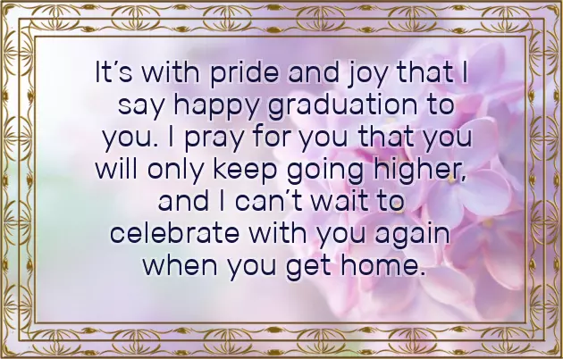 Graduation Wishes For My Daughter