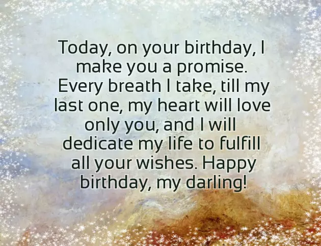 Birthday Wishes For Your Lovely Girlfriend