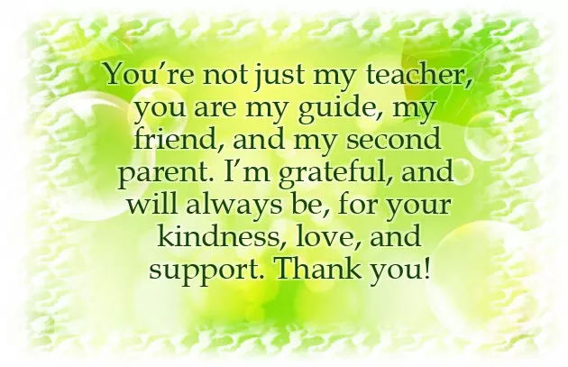 Appreciation Message To Parents Appreciation Message To Parents