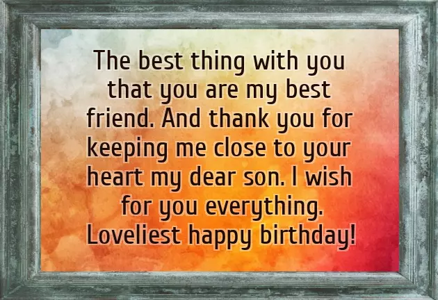 Happy Birthday My Lovely Son Happy Birthday My Lovely Son