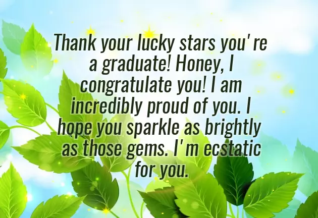 Graduation Message For Boyfriend