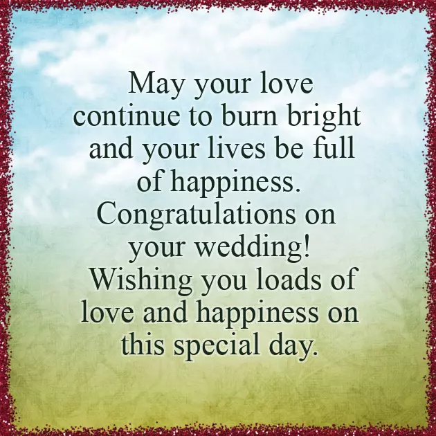 Congratulations Couple