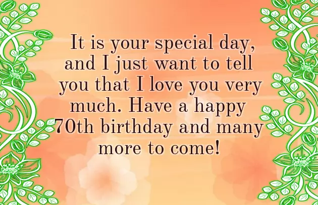 Funny 70Th Birthday Wishes For Brother