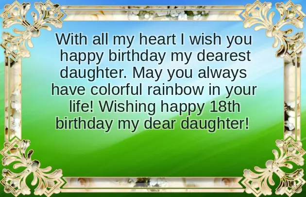 Birthday Wishes For 18 Years Girl Birthday Wishes For 18 Years Girl