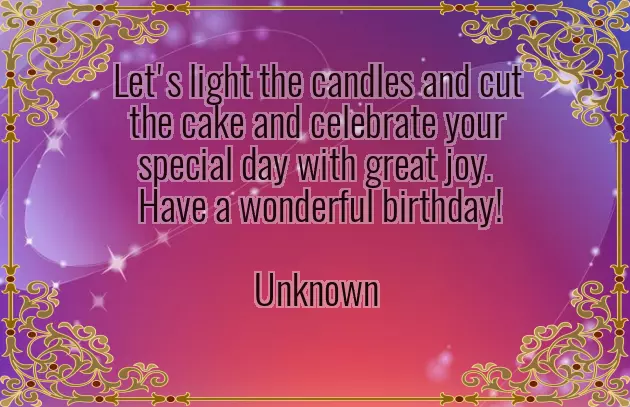 Greetings Birthday Wishes