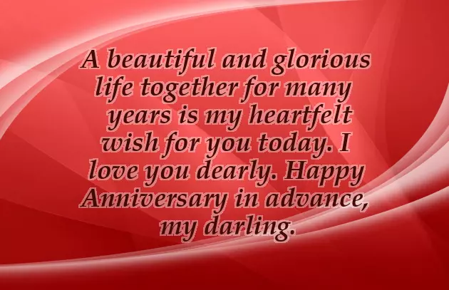 Advance Marriage Anniversary Wishes Advance Marriage Anniversary Wishes