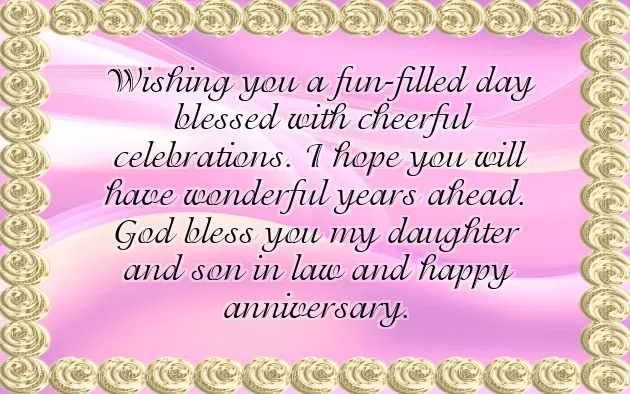 Marriage Anniversary Wishes To Son