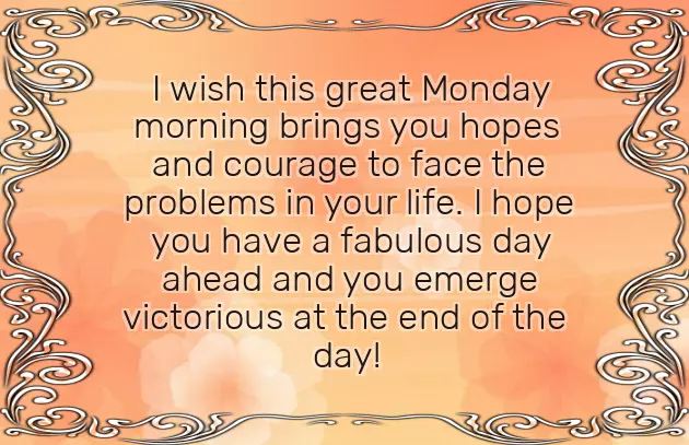 Good Morning Messages For Monday