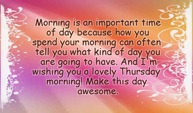 Good Morning Thursday Blessings And Prayers