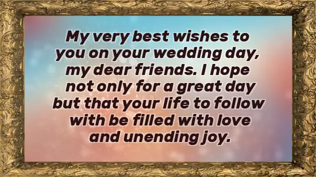 Congratulations Message For Wedding Ceremony