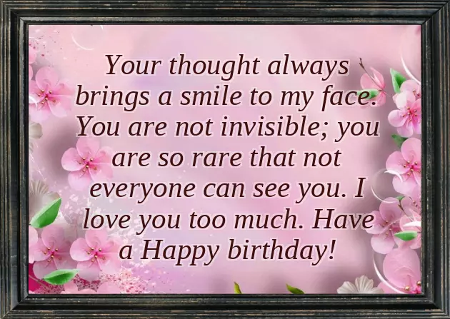 Birthday Long Quotes For Boyfriend