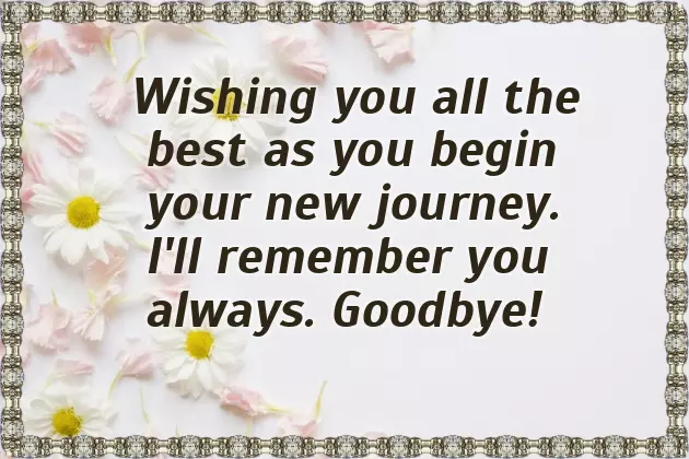 Goodbye Wishes