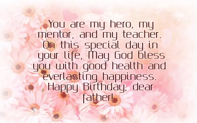 Birthday Wishes For Dad To Be