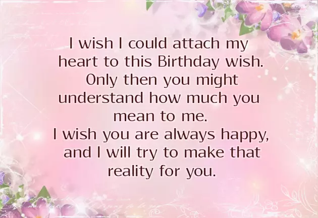 Birthday Wishes For Lifeline Girlfriend