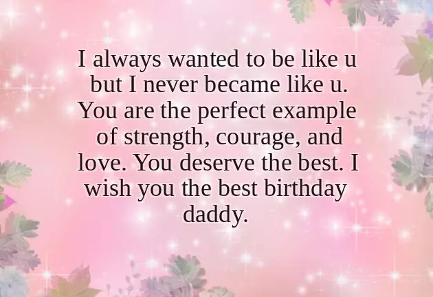 Birthday Wishes For Your Dad
