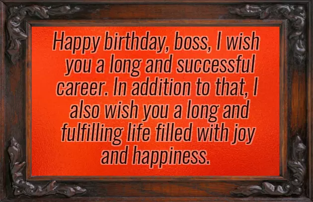 Birthday Wishes For Male Boss Birthday Wishes For Male Boss