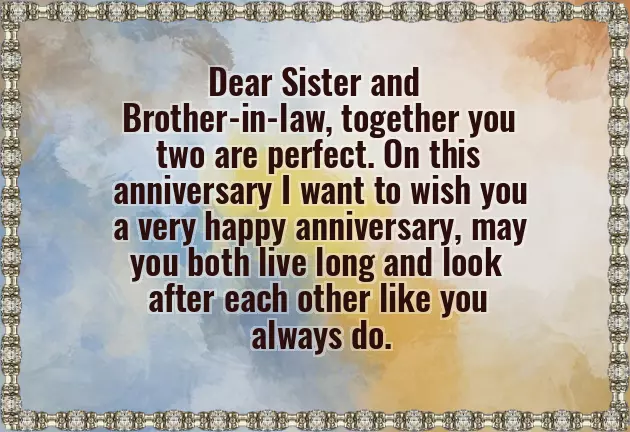 1St Wedding Anniversary Wishes For Sister And Brother In Law 1St Wedding Anniversary Wishes For Sister And Brother In Law