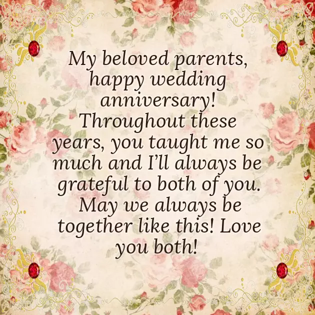 Happy 24Th Wedding Anniversary Mom And Dad