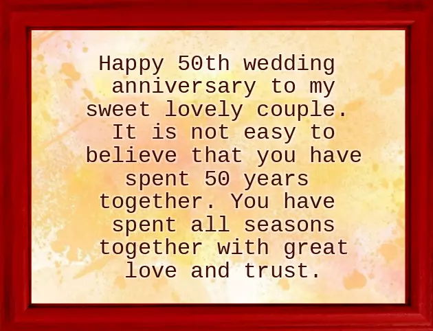 Wishes For Grandparents Anniversary