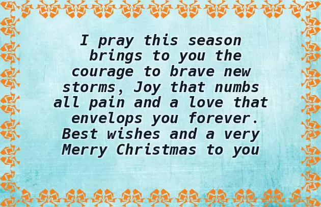 Merry Christmas Wishes And Happy New Year