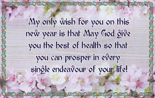 I Wish You All A Happy New Year