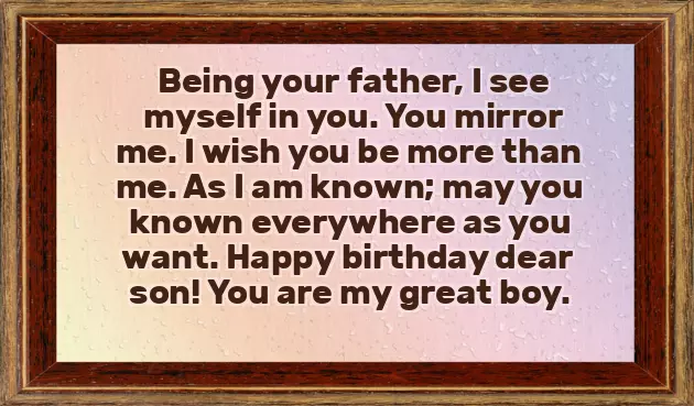 Happy Birthday To Our Son Quotes