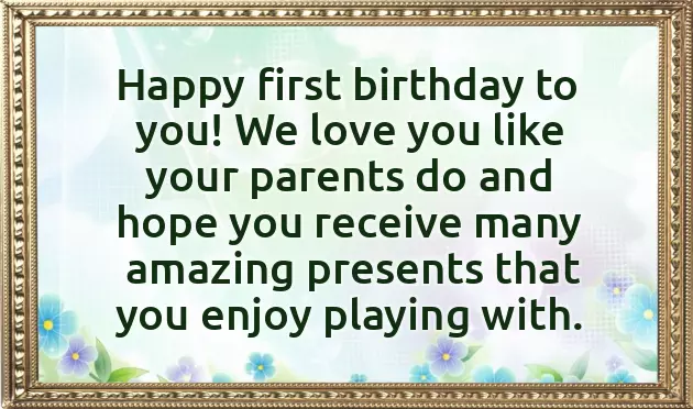 1St Happy Birthday Wishes For Son