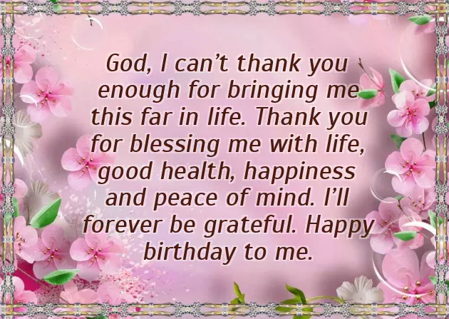 Birthday Message For Me Birthday Message For Me