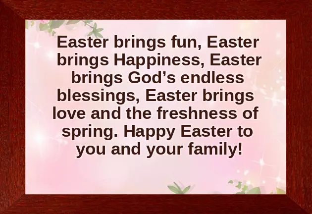 Easter Sunday Wishes Message Easter Sunday Wishes Message