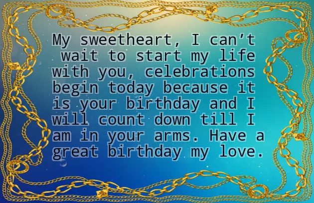 Happy Birthday Letter To My Fiance Happy Birthday Letter To My Fiance