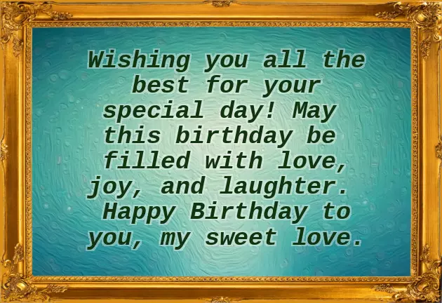 Happy Birthday To The Most Wonderful Person Happy Birthday To The Most Wonderful Person